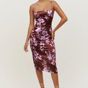 Reformation - Oaklie Silk Dress